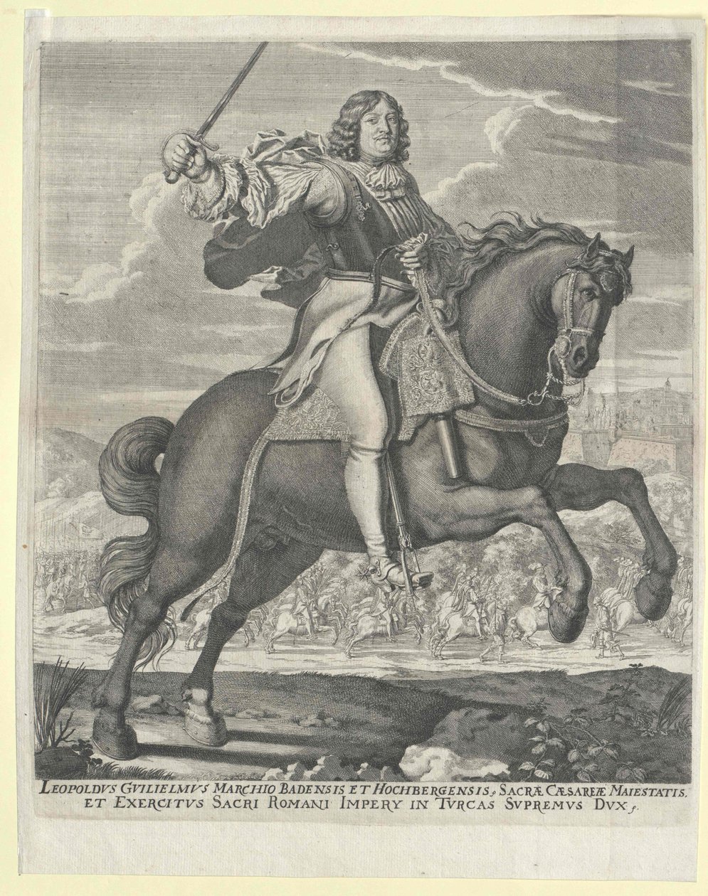 Leopold Wilhelm I. von Baden-Baden von Artist Unknown