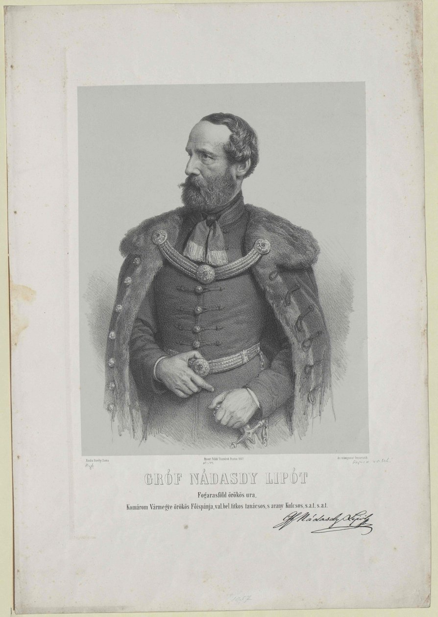 Leopold Graf Nadasdy-Nadasd-Fogaras von Artist Unknown