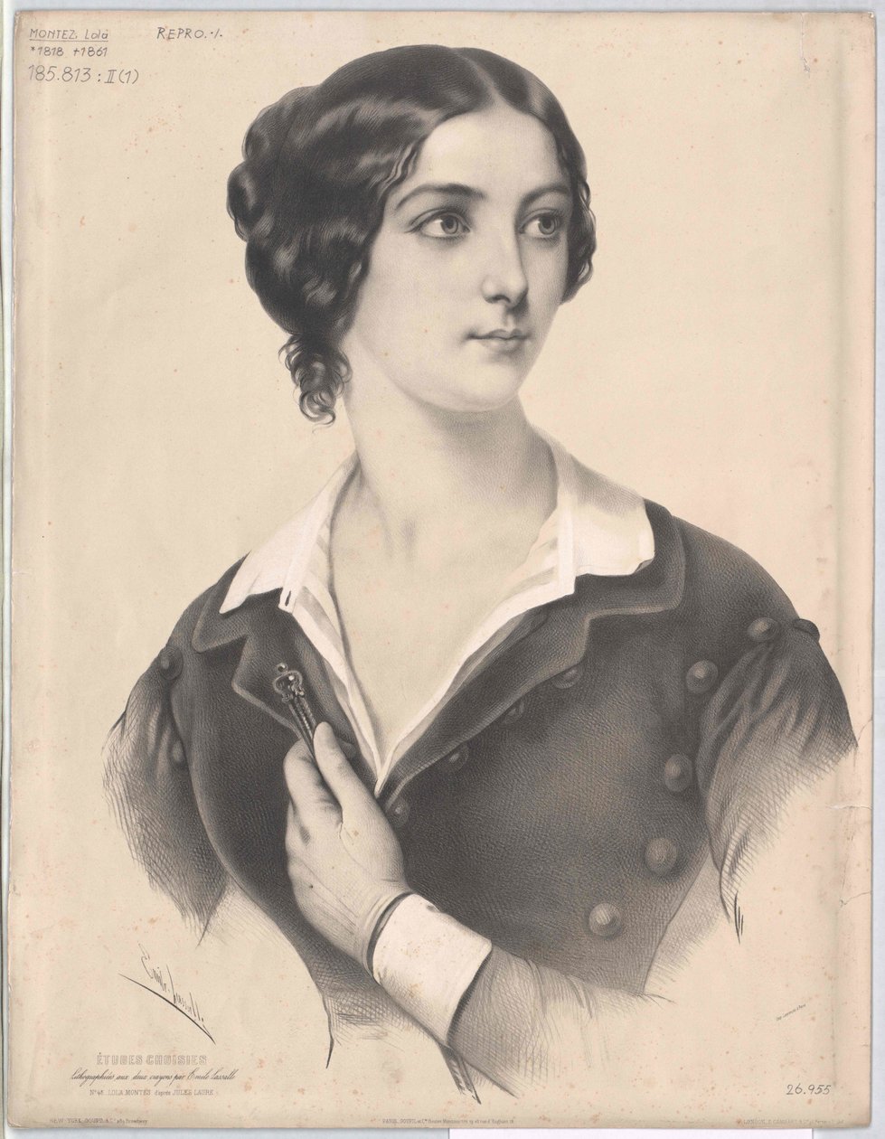 Lola Montez von Artist Unknown
