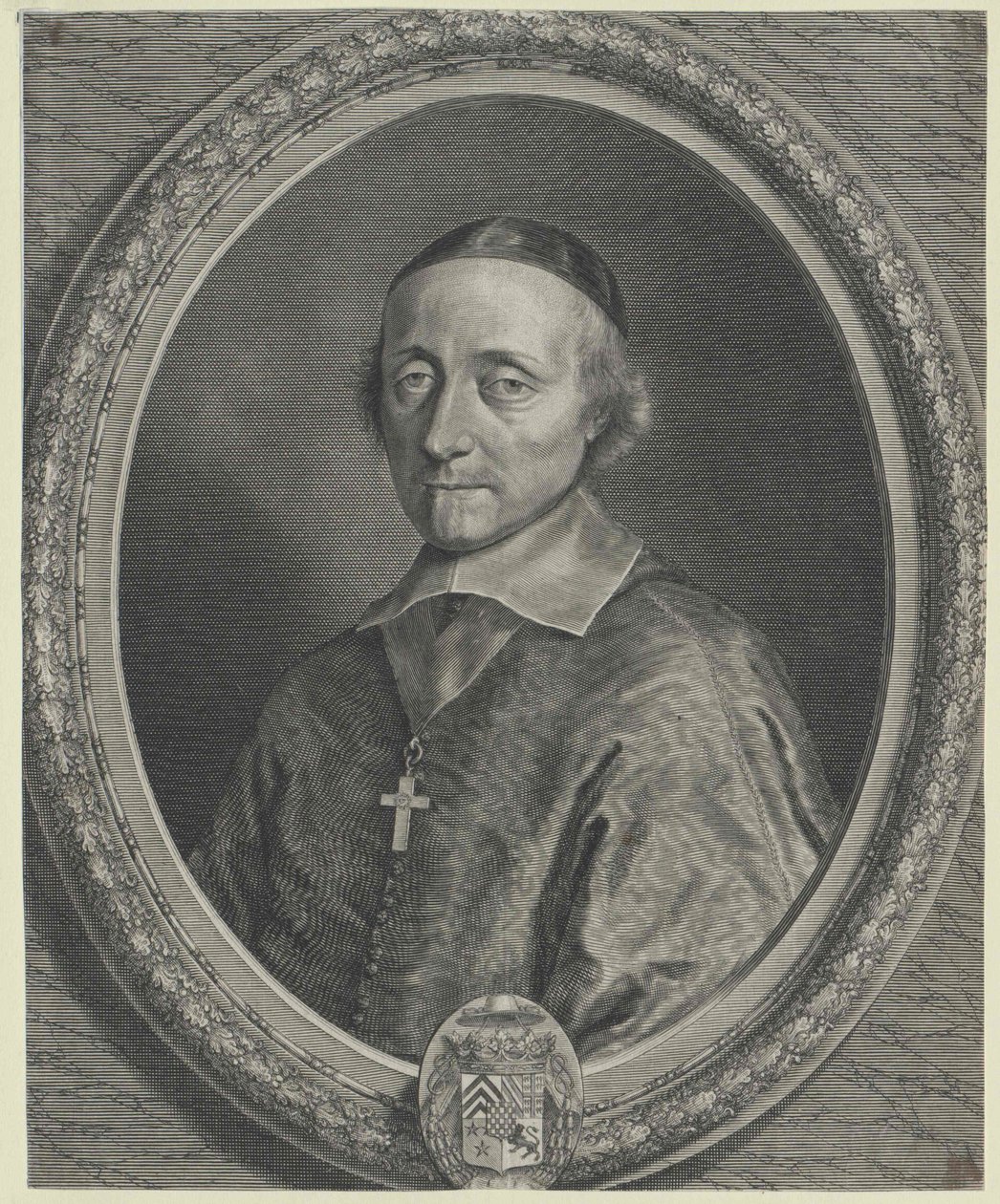 Louis Hercule de Levis de Ventadour (Druck) von Artist Unknown