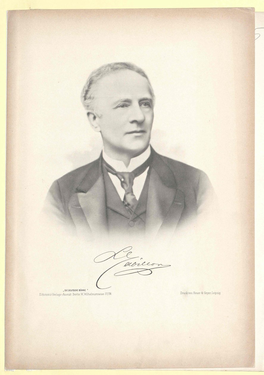 Ludwig Gabillon von Artist Unknown