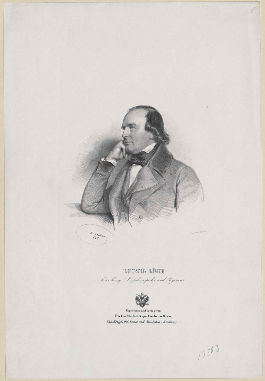 Ludwig Loewe von Artist Unknown