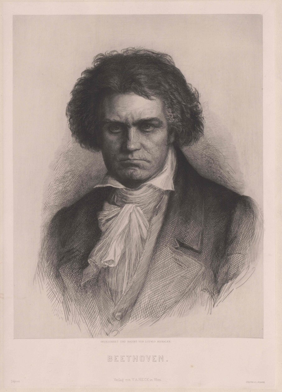 Ludwig van Beethoven von Artist Unknown