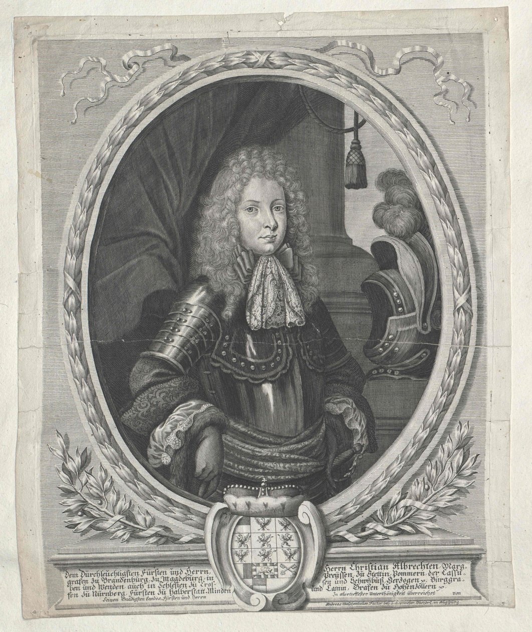 Markgraf von Brandenburg Christian Albrecht von Artist Unknown