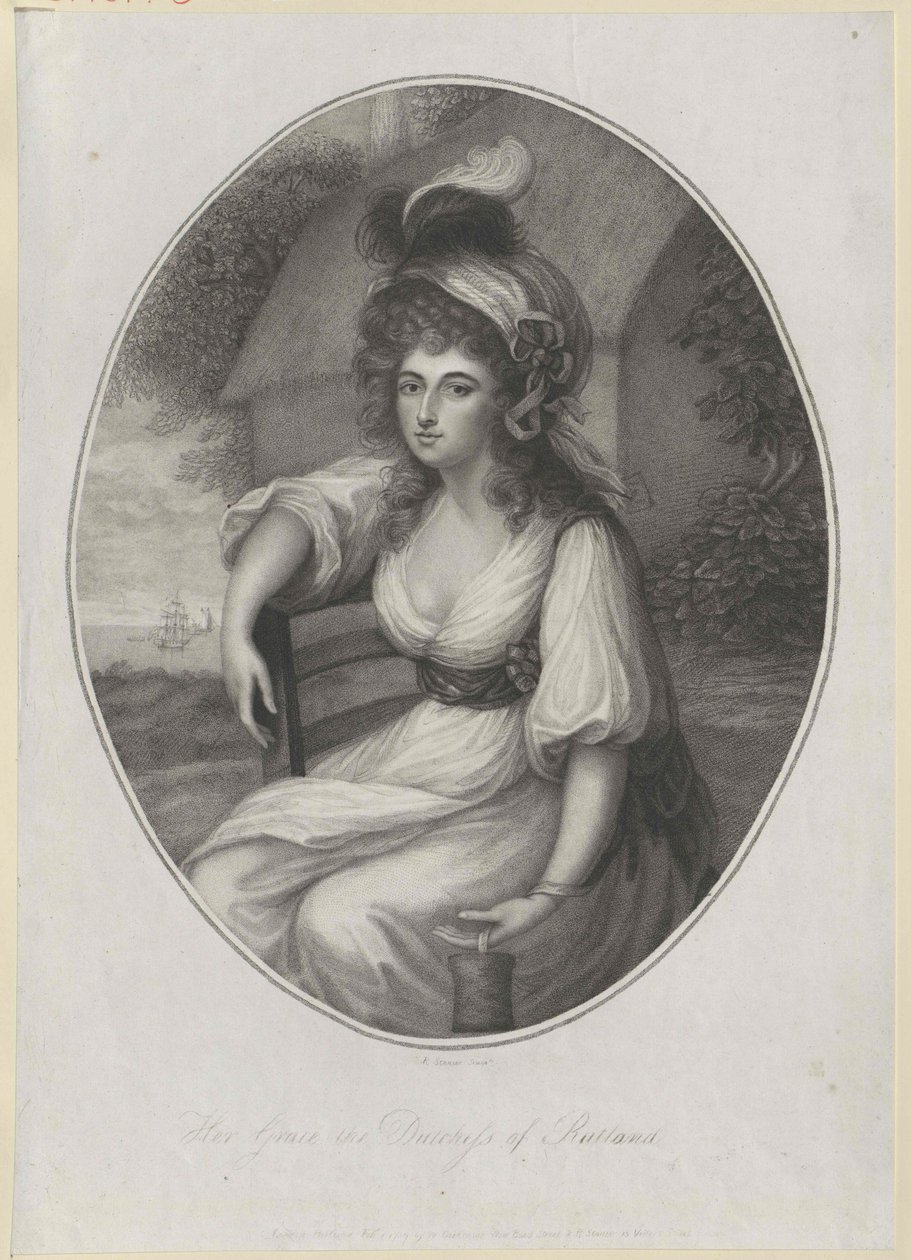 Maria Isabella Lady Somerset von Artist Unknown