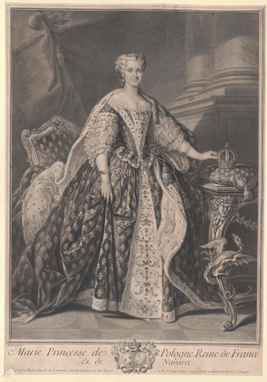 Maria Leszczyńska von Artist Unknown