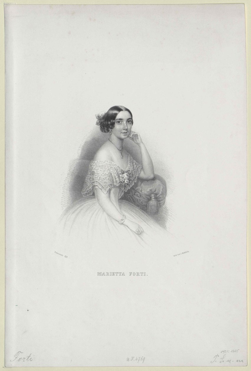 Marietta Forti von Artist Unknown