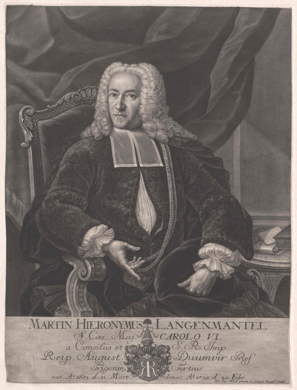 Martin Jerome Langenmantel von Artist Unknown