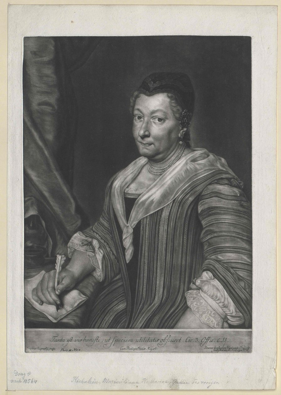 Maximilian Catherine Kiehnlein von Artist Unknown