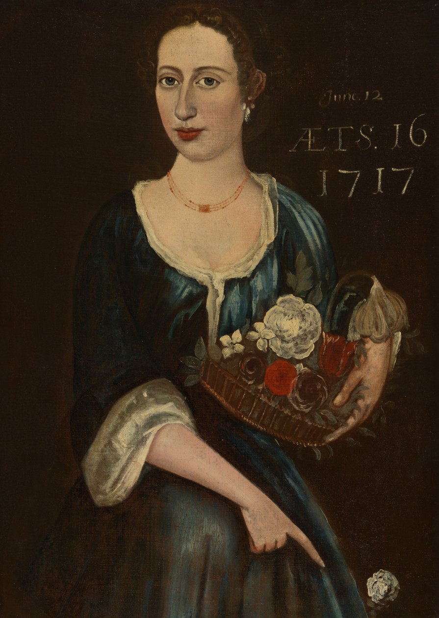 Miss Vanderveer oder Miss Vandeveer von Artist Unknown