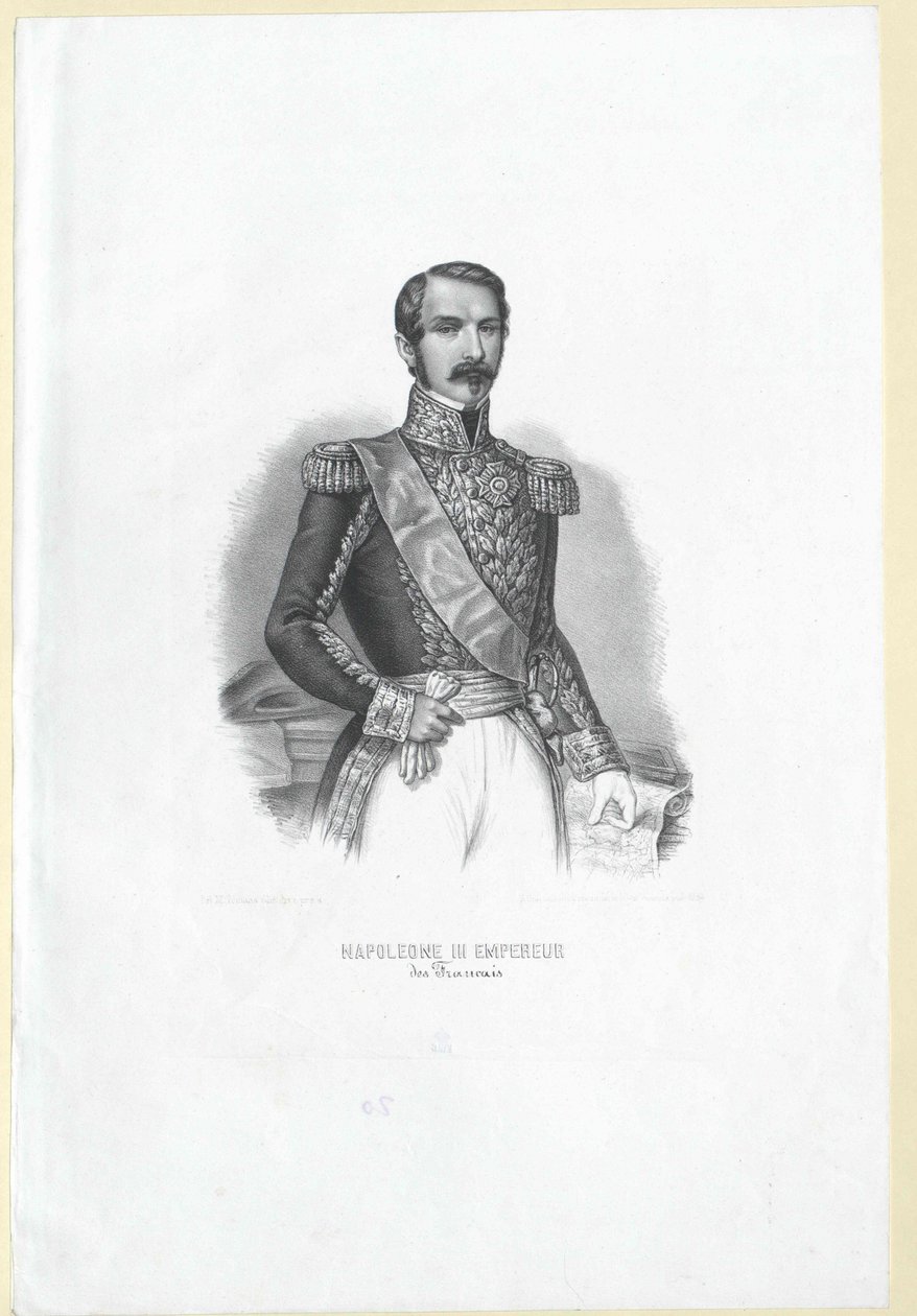 Napoleon III. Kaiser der Franzosen von Artist Unknown