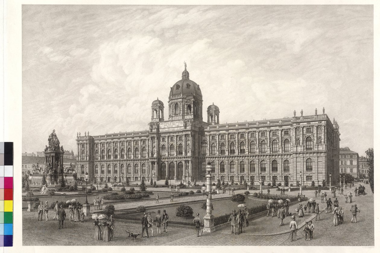 Naturhistorisches Museum in Wien von Artist Unknown