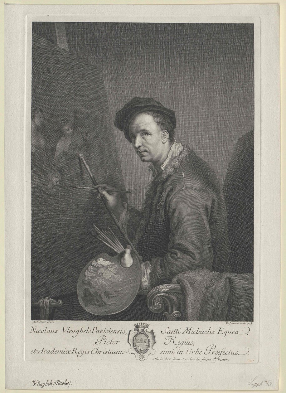 Nicolas Vleughels von Artist Unknown
