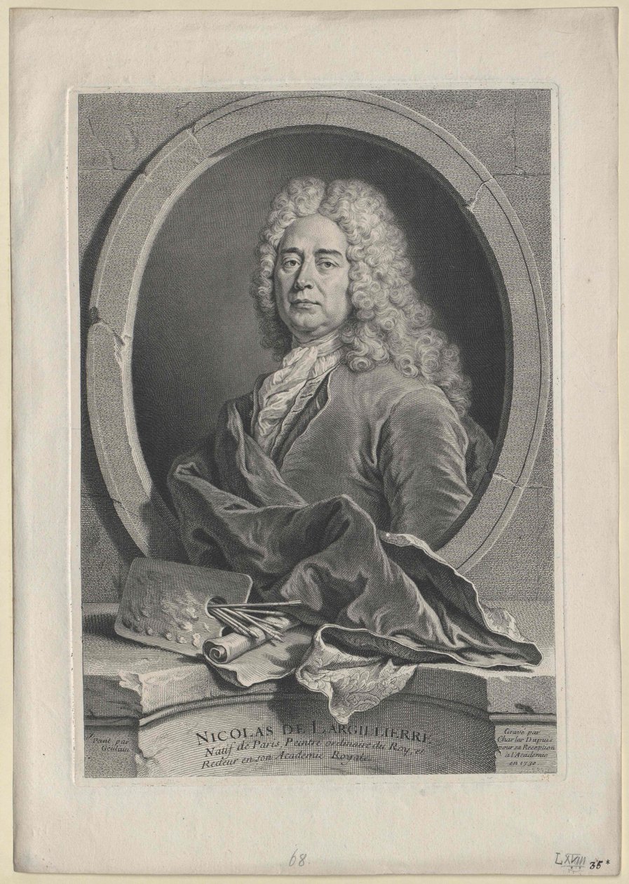 Nicolas de Largillière von Artist Unknown