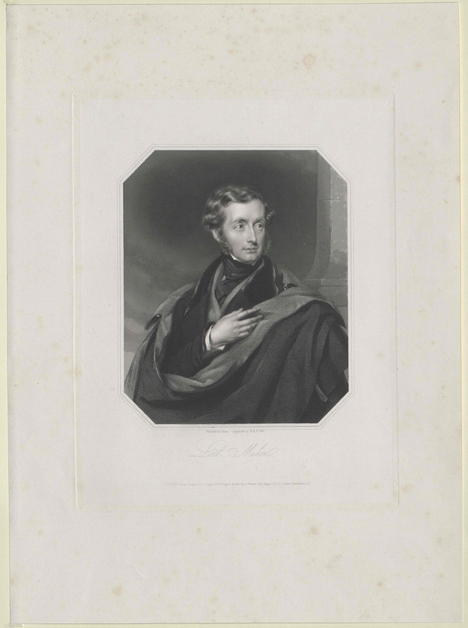 Philip Henry Earl Viscount Mahon Stanhope von Artist Unknown