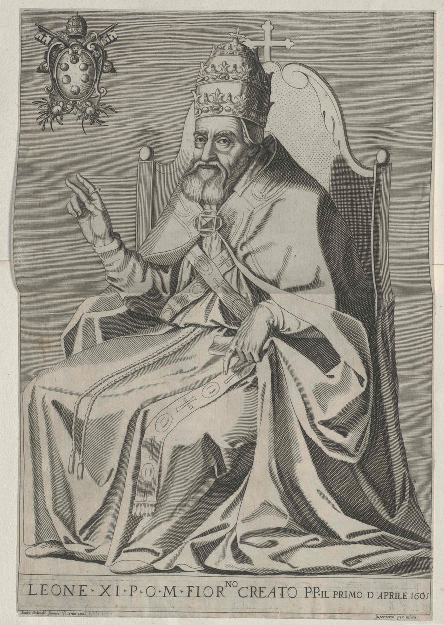 Papst Leo XI von Artist Unknown