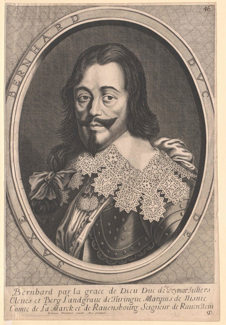 Prinz von Sachsen-Weimar Bernard von Artist Unknown