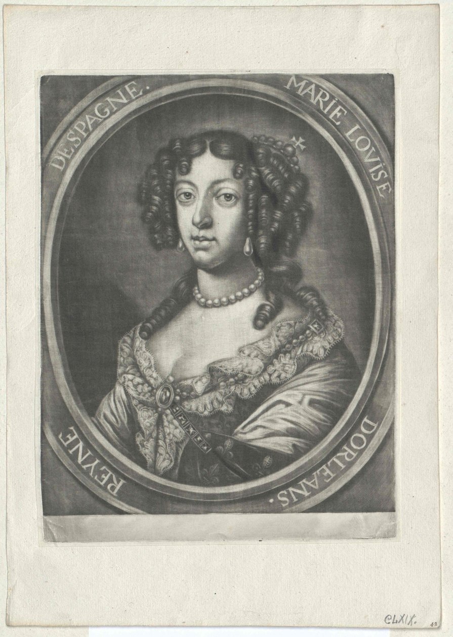 Prinzessin von Orléans Marie Louise von Artist Unknown