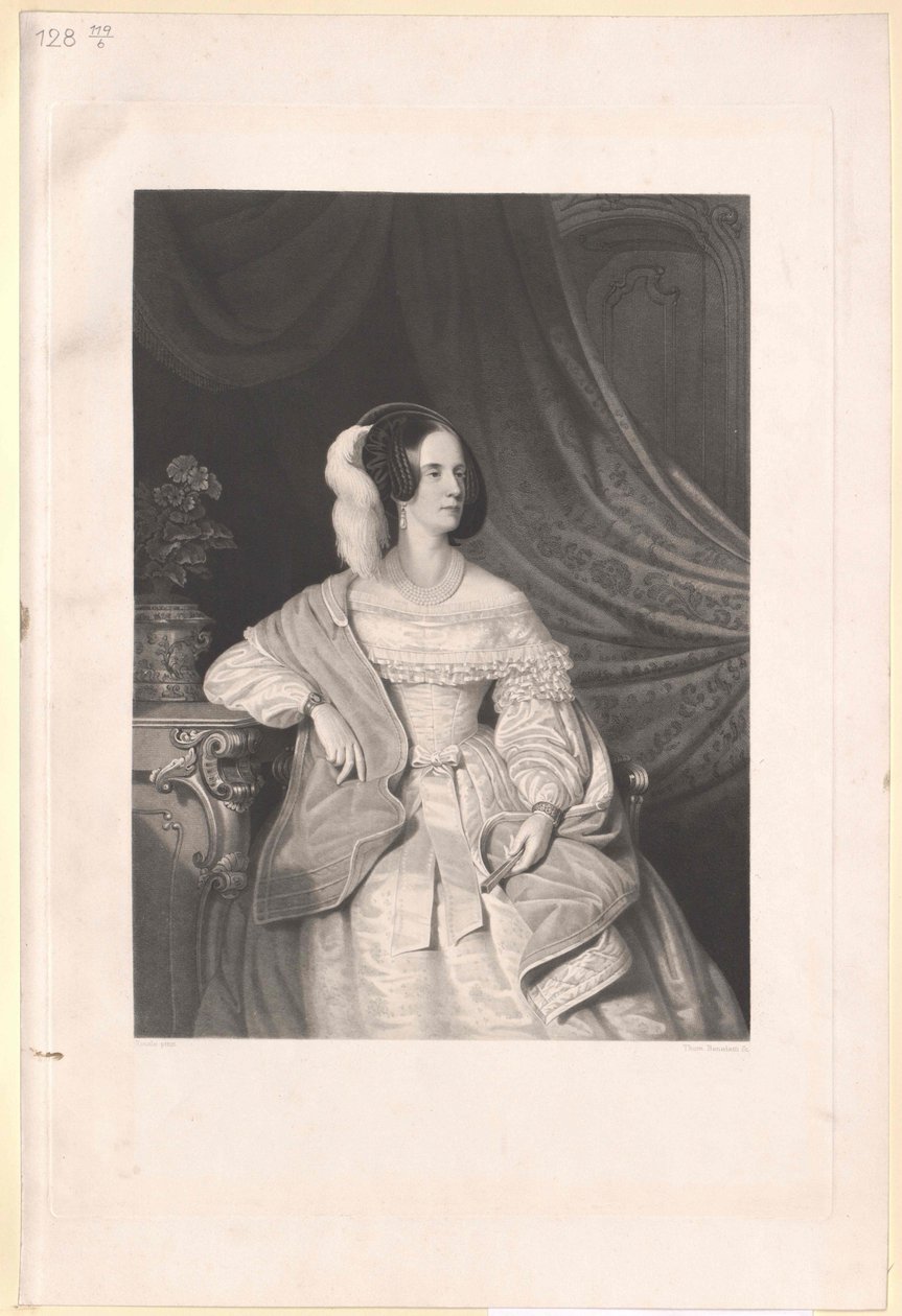 Prinzessin von Savoyen-Sardinien Maria Anna von Artist Unknown