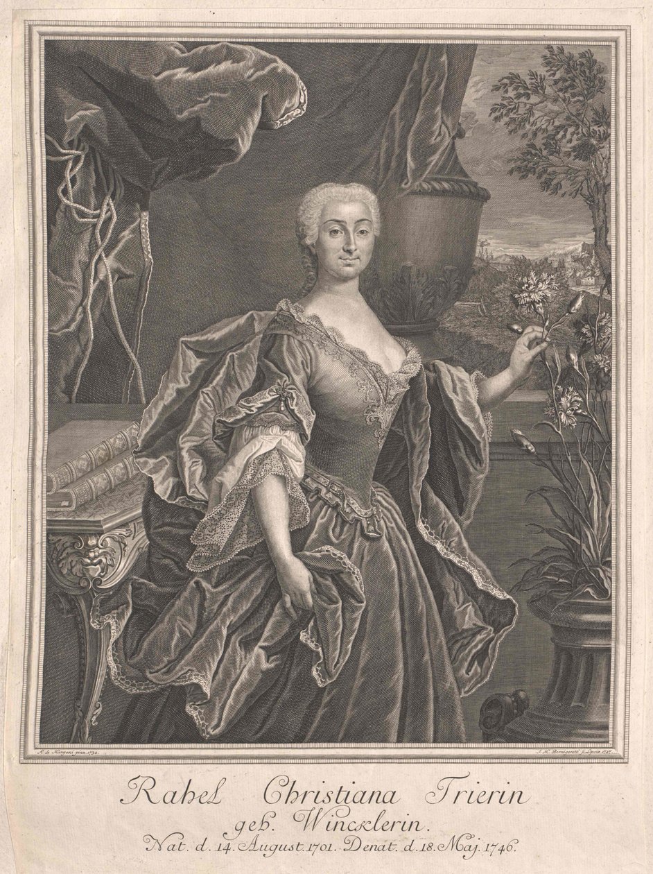 Rahel Christiana Winckler von Artist Unknown