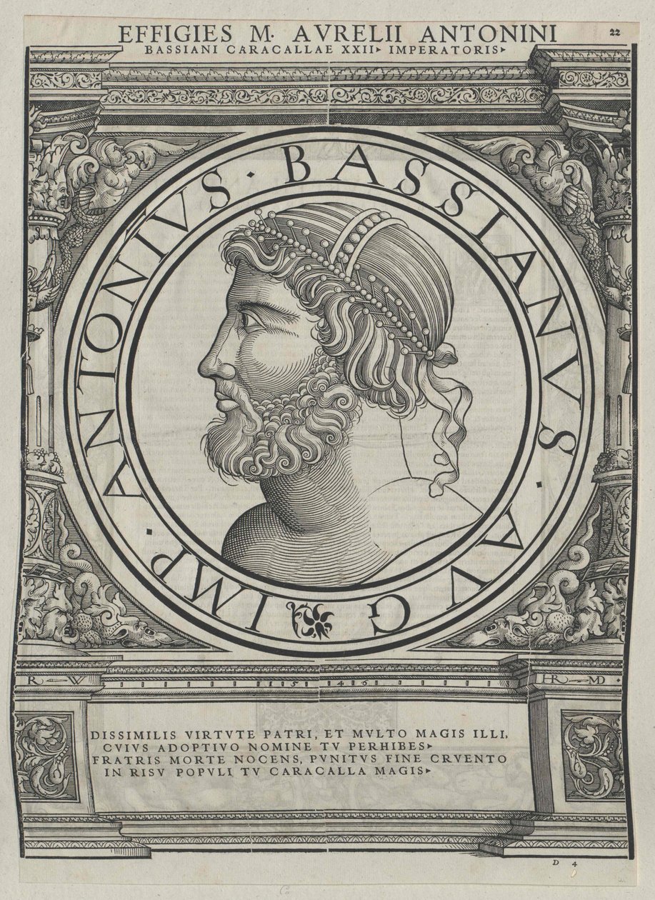 Römischer Kaiser Caracalla von Artist Unknown