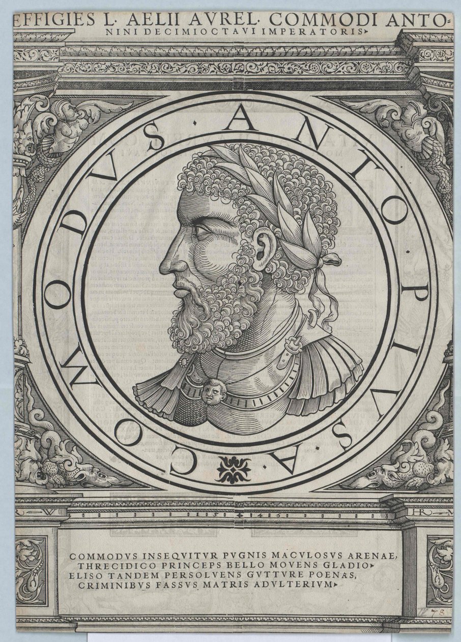 Römischer Kaiser Commodus von Artist Unknown