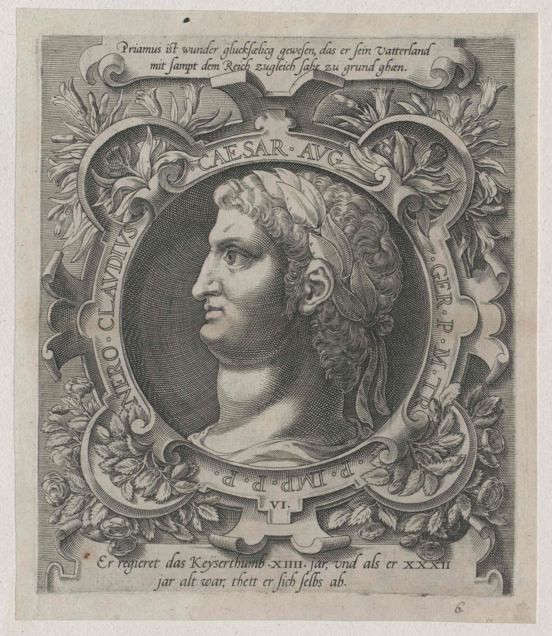 Römischer Kaiser Nero von Artist Unknown