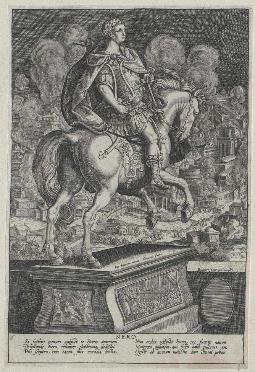 Römischer Kaiser Nero von Artist Unknown