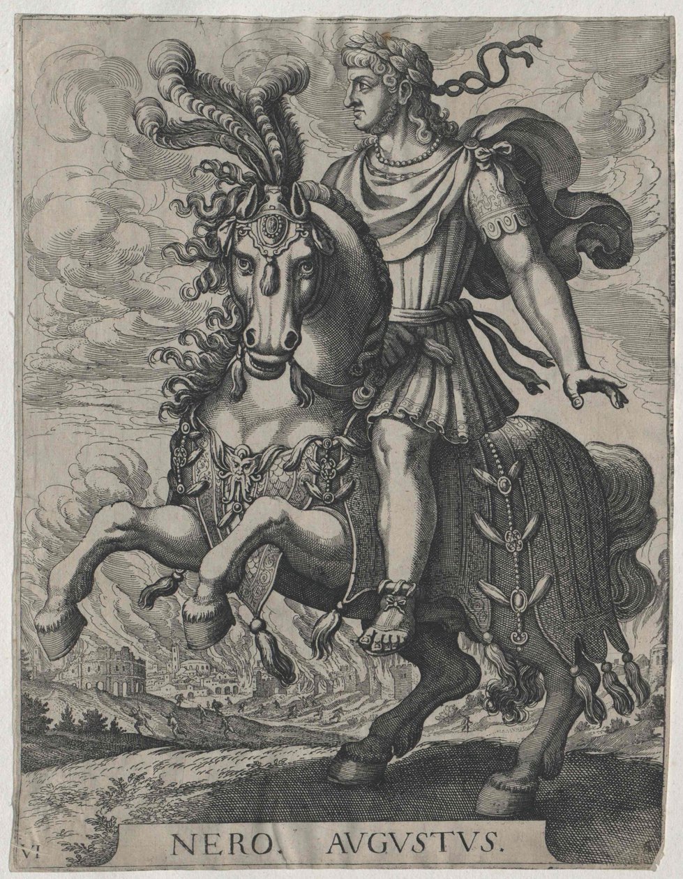 Römischer Kaiser Nero von Artist Unknown