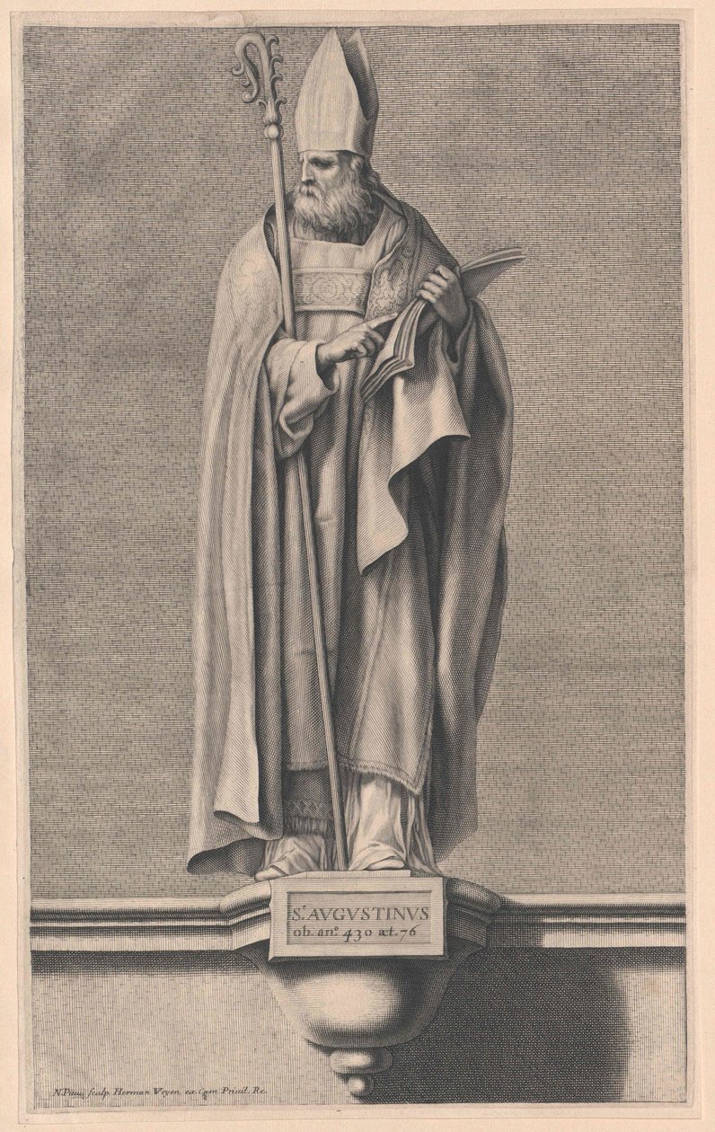Heiliger Augustinus von Hippo von Artist Unknown