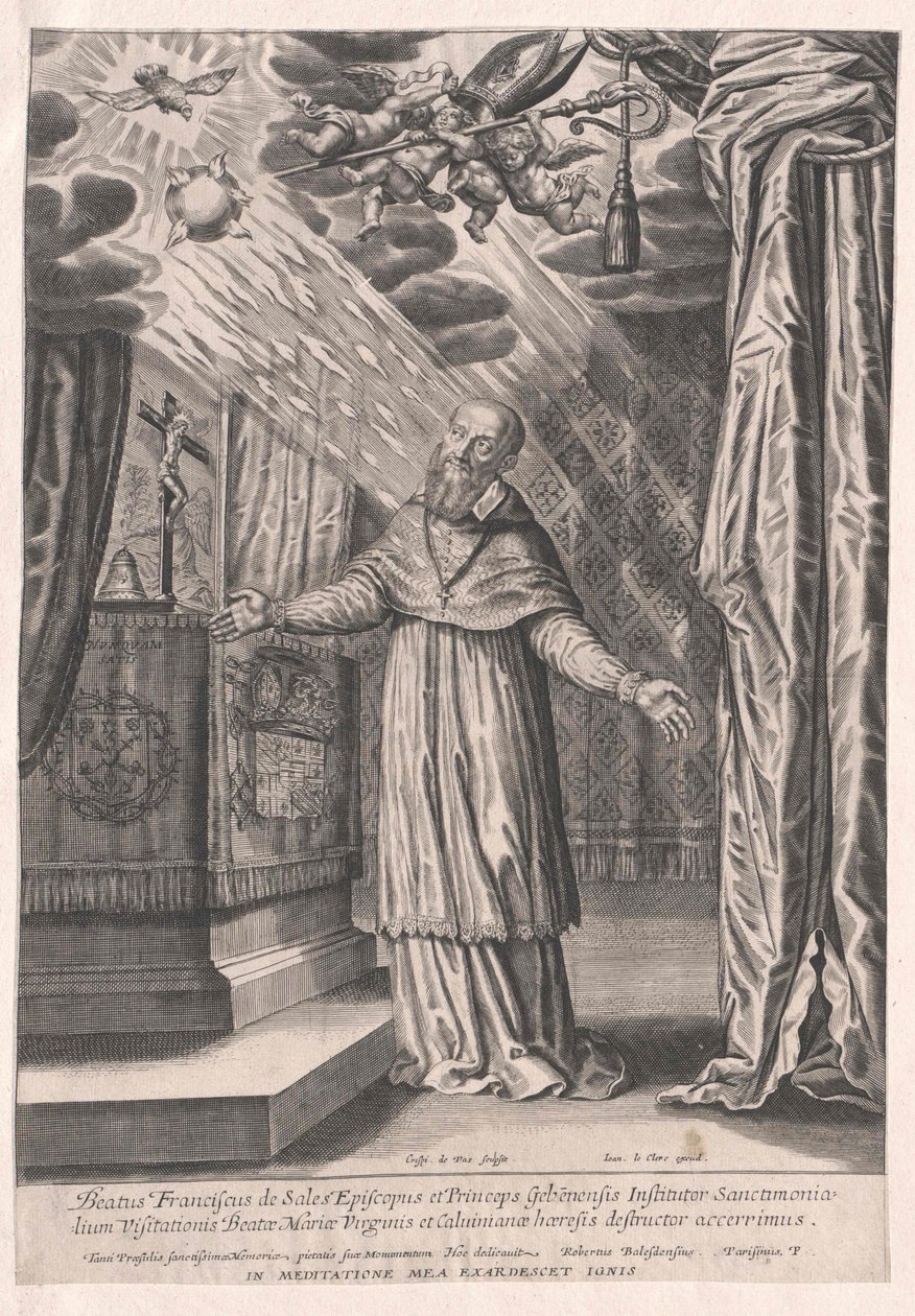 Heiliger Franz von Sales von Artist Unknown