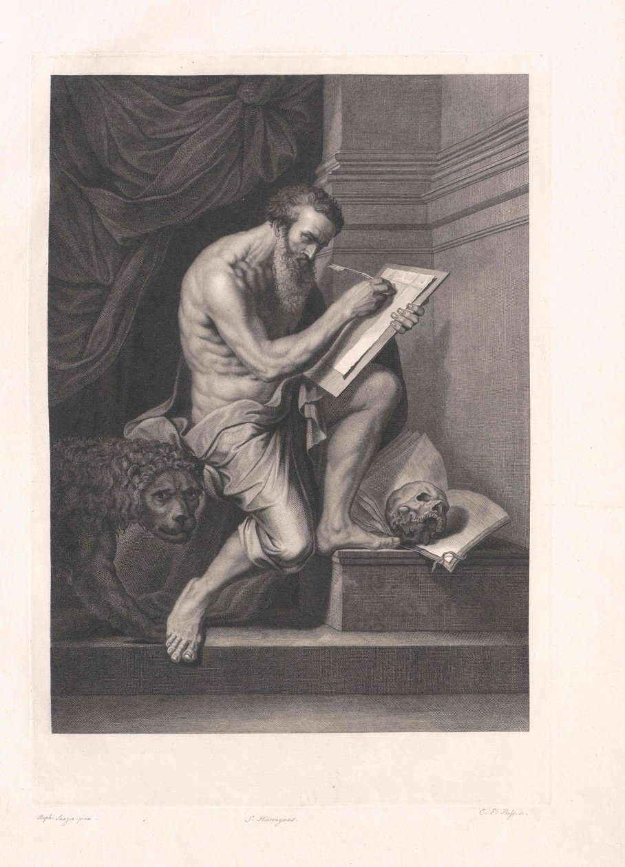 Heiliger Hieronymus von Artist Unknown