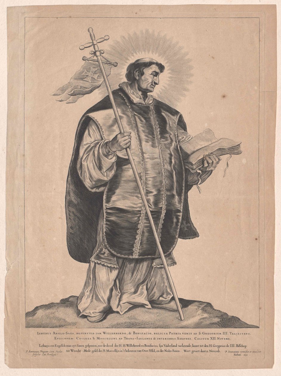 Heiliger Lebuin von Deventer von Artist Unknown