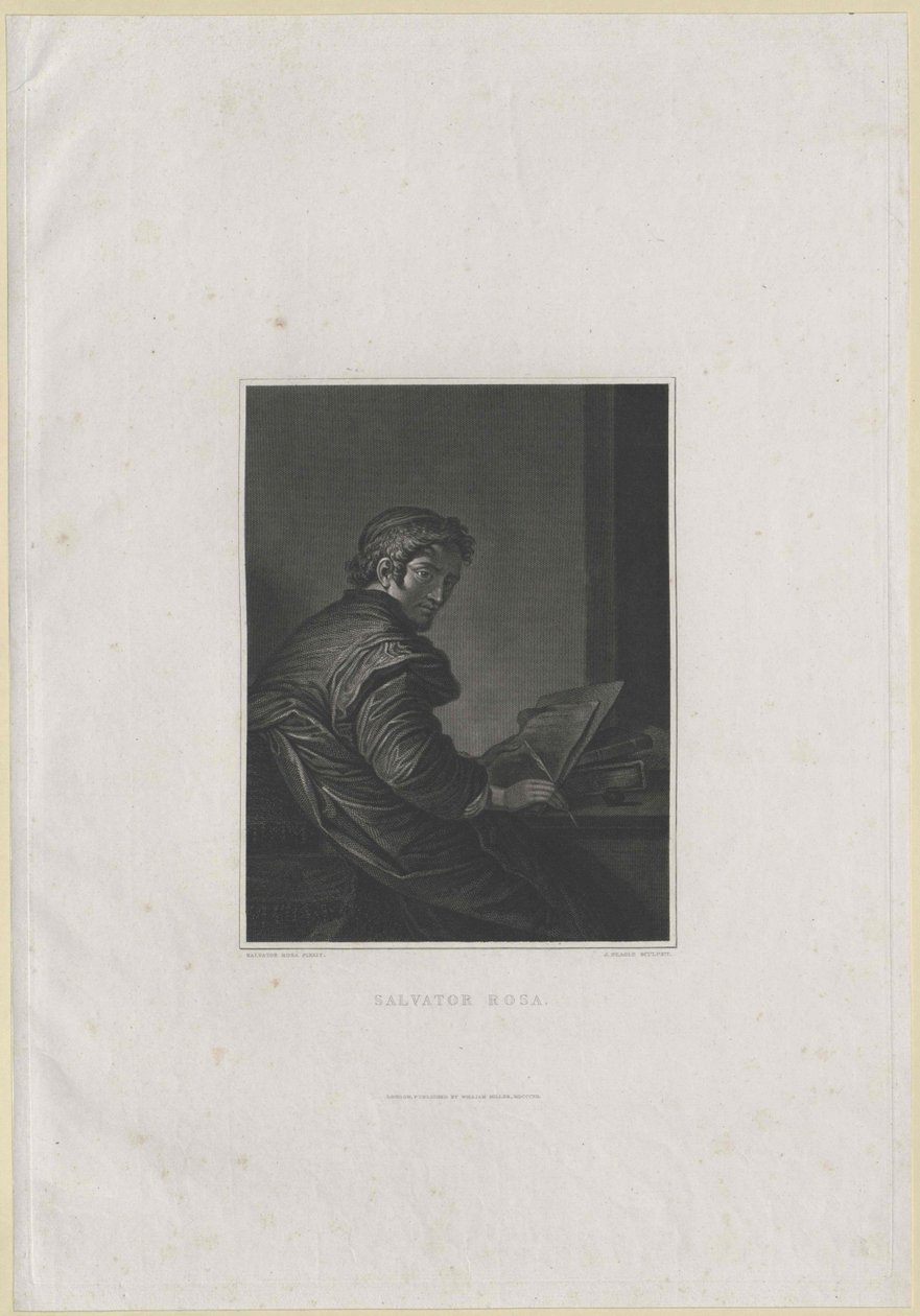 Salvator Rosa von Artist Unknown