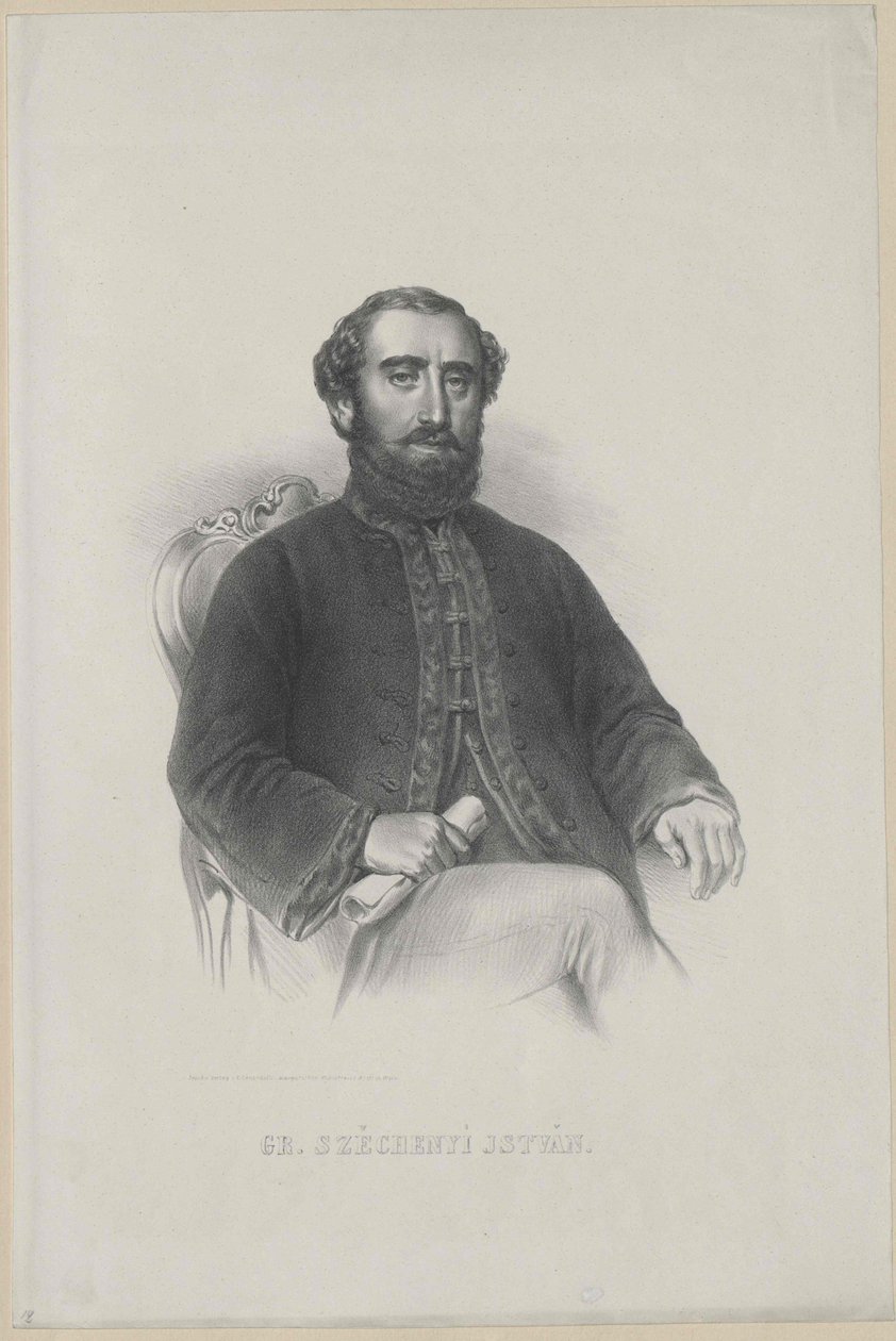 Stefan Graf Szechenyi-Sarvar und Felsoe-Videk von Artist Unknown