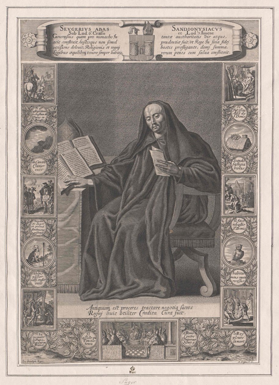 Suger von Saint-Denis von Artist Unknown