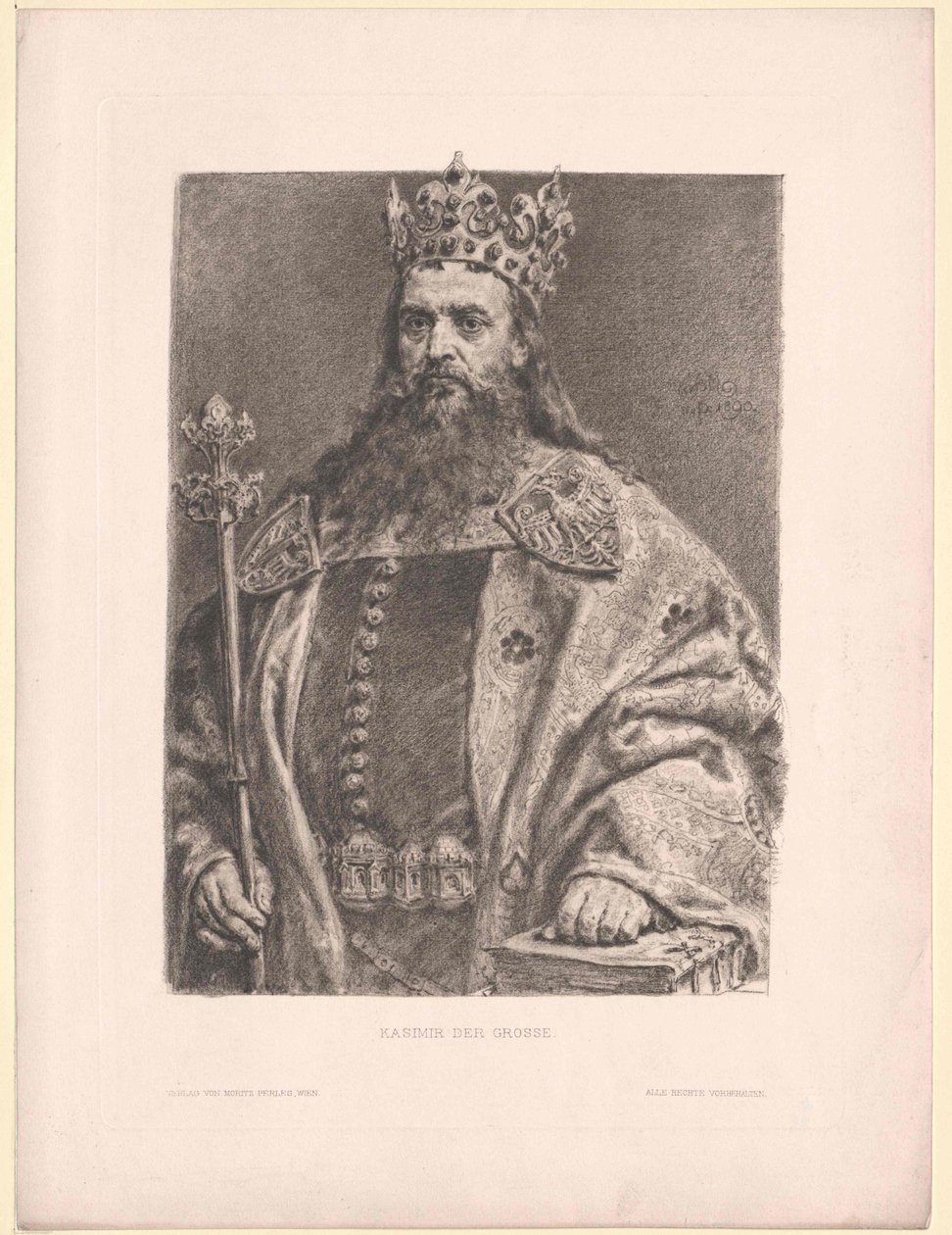 Der Große König von Polen Kasimir III von Artist Unknown