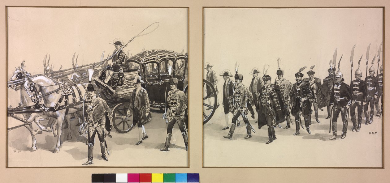 Die ungarischen Reichsinsignien von Artist Unknown