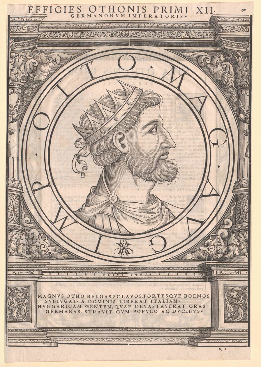 Der große Kaiser Otto I. von Artist Unknown