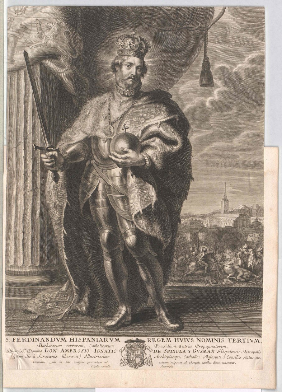 Der heilige Ferdinand III von Artist Unknown