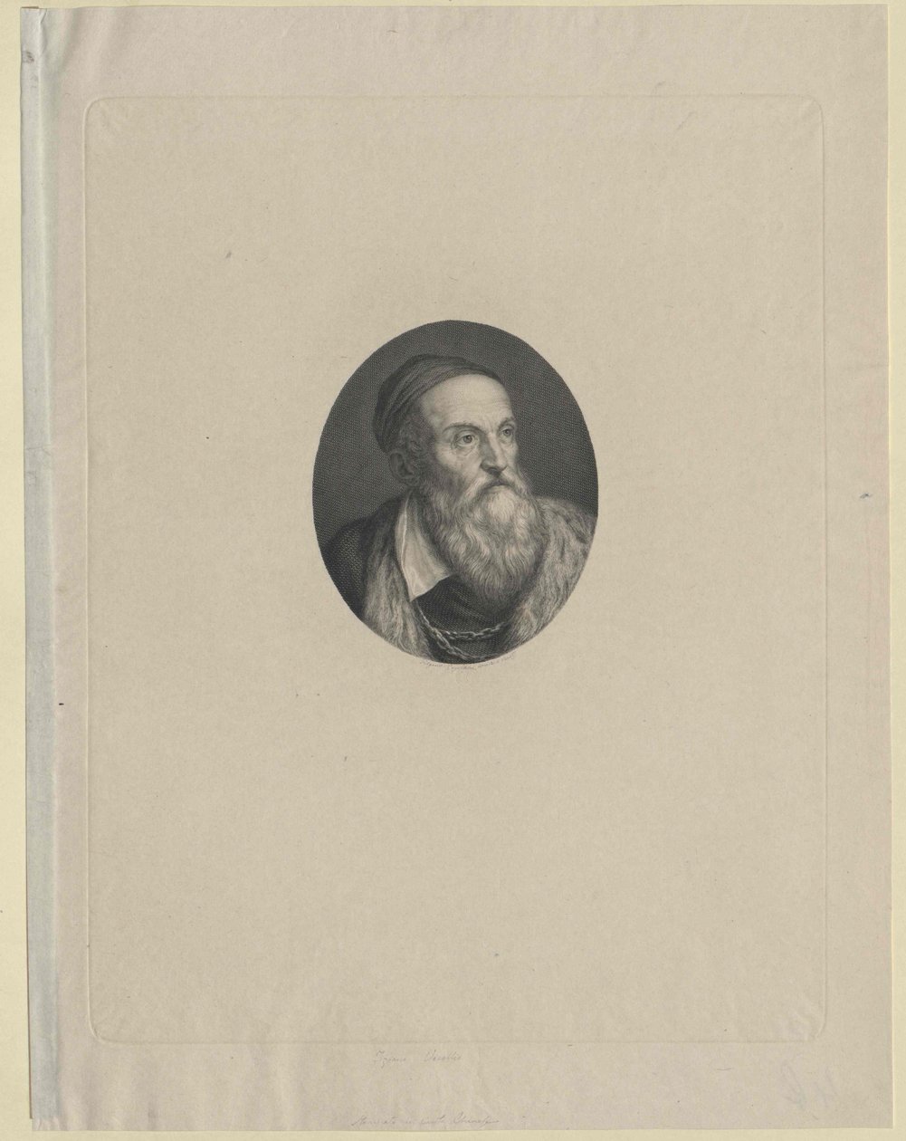 Tiziano Vecellio von Artist Unknown