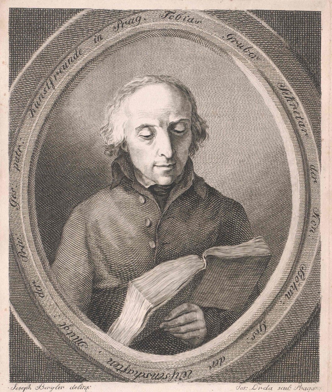 Tobias Gruber (Druck) von Artist Unknown