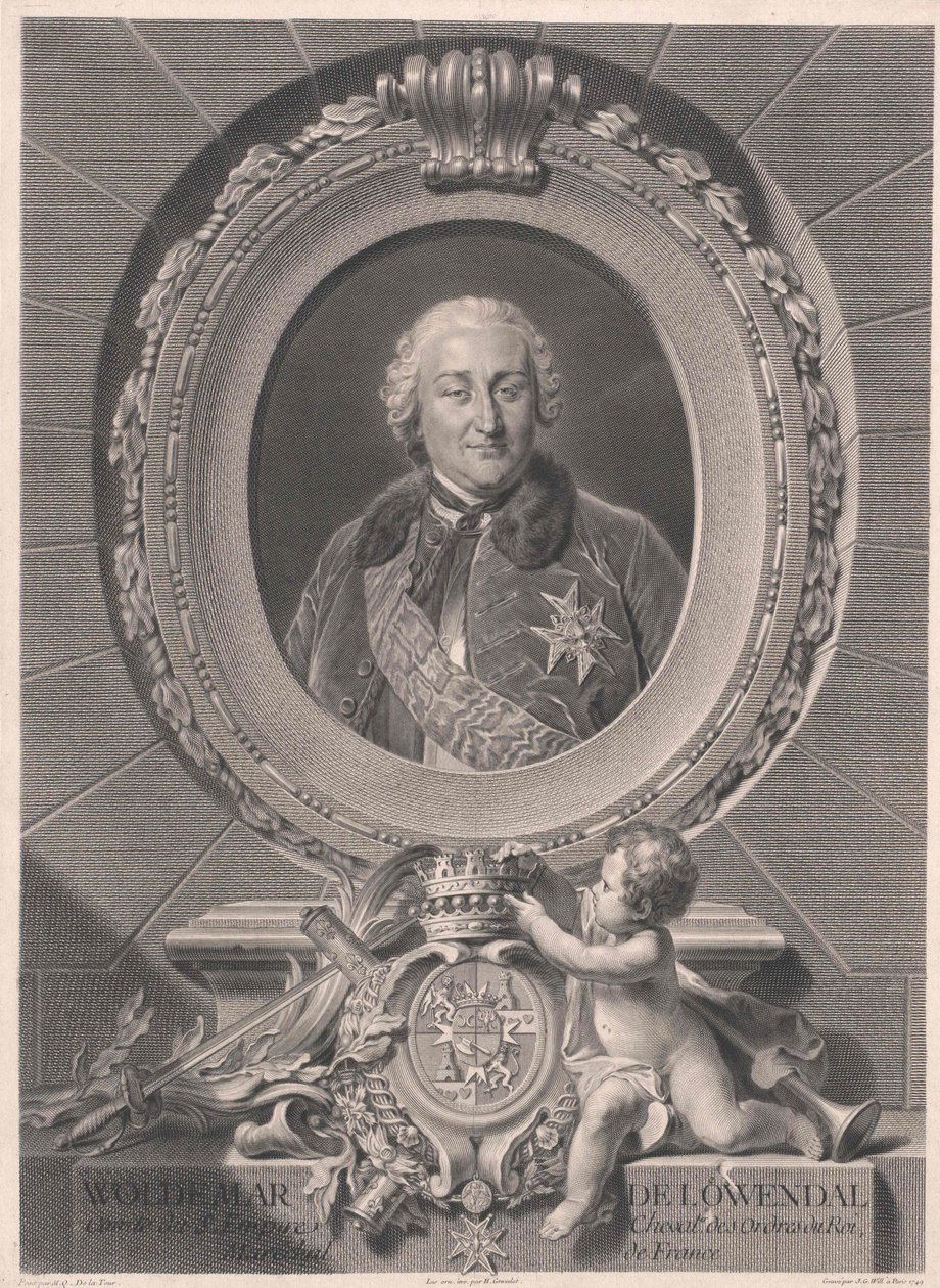Valdemar Graf Loewendal von Artist Unknown