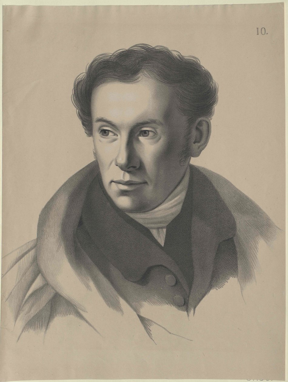 Vasily Andreyevich Zhukovsky von Artist Unknown