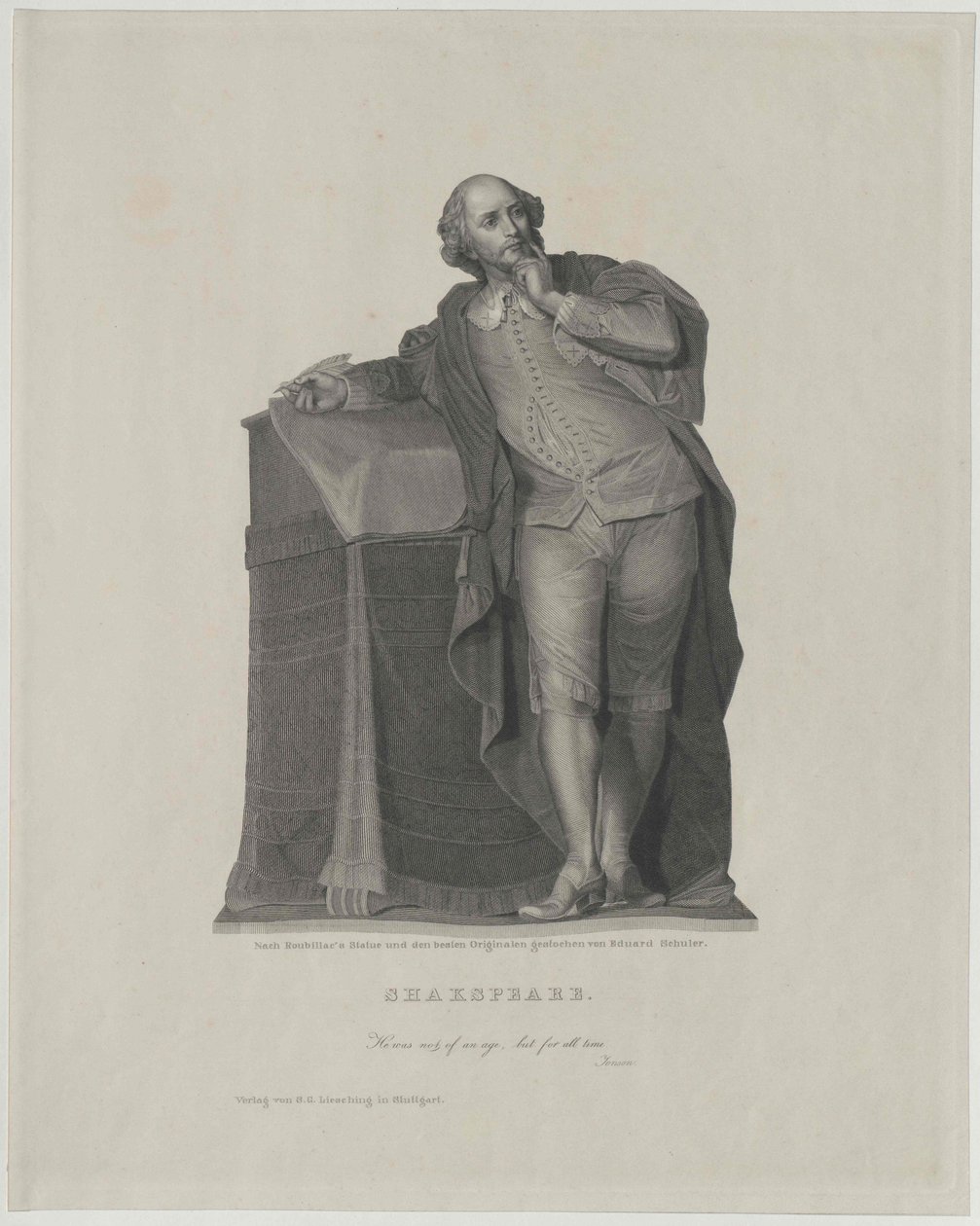 William Shakespeare von Artist Unknown