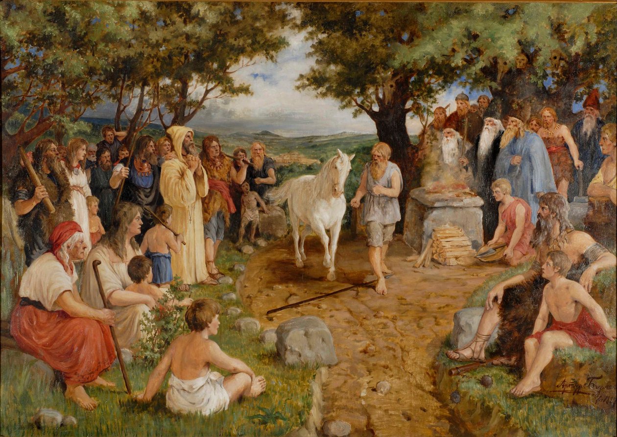Pferd des Schicksals von Arturs Baumanis