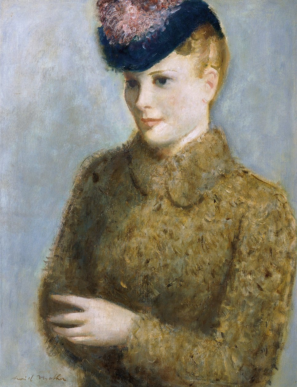 Mädchenbildnis von Arvid Mather
