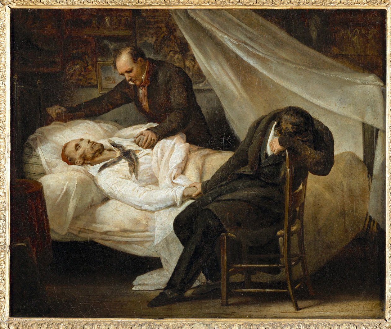 Der Tod von Gericault von Ary Scheffer