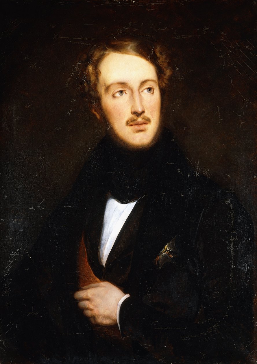 Porträt von Ferdinand-Philippe-Louis-Charles-Henri, Herzog von Orléans von Ary Scheffer