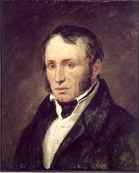 Porträt von Paul Louis Courier (1772-1825) von Ary Scheffer